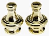 Westinghouse #70131 2PK Brass Finish Finial