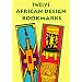 Twelve African Design Bookmarks (Dover Bookmarks)