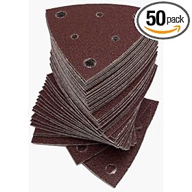 Fein 63717110015 80 Grit Velcro Dustless Sandpaper, 50-Pack