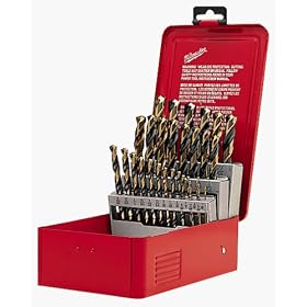 Click here to buy Milwaukee 48-89-0050 29 Piece 1 16-Inch to 1 2-Inch Cobalt Twist Drill Bit Assortment in... by Milwaukee.