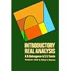 Introductory Real Analysis (Dover Books on Mathematics)