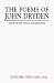The Poems of John Dryden: 1649-81 v. 1 (Longman Annotated English Poets)