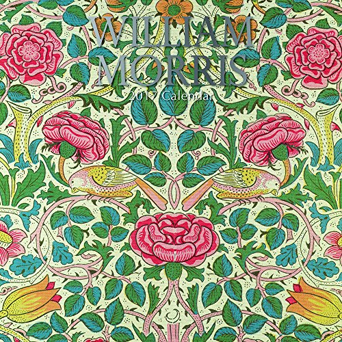 2017 Monthly Wall Calendar William Morris