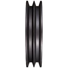 Martin Conventional Taper Bushed Sheave, C Belt Section, 2 Grooves, Class 30 Gray Cast Iron