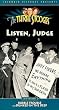 3 Stooges: Listen Judge [VHS]
