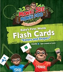 Monki See Color and Shapes Flash Cards