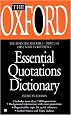 The Oxford Essential Quotations Dictionary