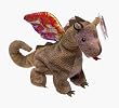 Scorch the Dragon the Beanie Baby (Retired)