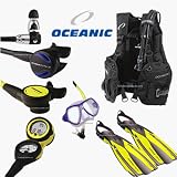 Oceanic Economy Oceanpro, Alpha 8 Scuba Gear Package