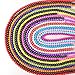 RUBYCA 2 Strings Mix Lot Assorted Round Opaque Coated Loose Glass Beads Jewelry Making Beading 4mm