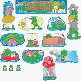 FROGS MINI BULLETIN BOARD SET