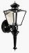 Heath SL-4150-BK-B Zenith Motion-Activated Four-Sided Coach Light, Black Brass