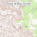 USGS Topographic Quadrangle Map - Pillars of Hercules, Arizona (Folded/Waterproof)
