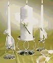 Bridal Beauty Calla Lily Unity Pillar Candle