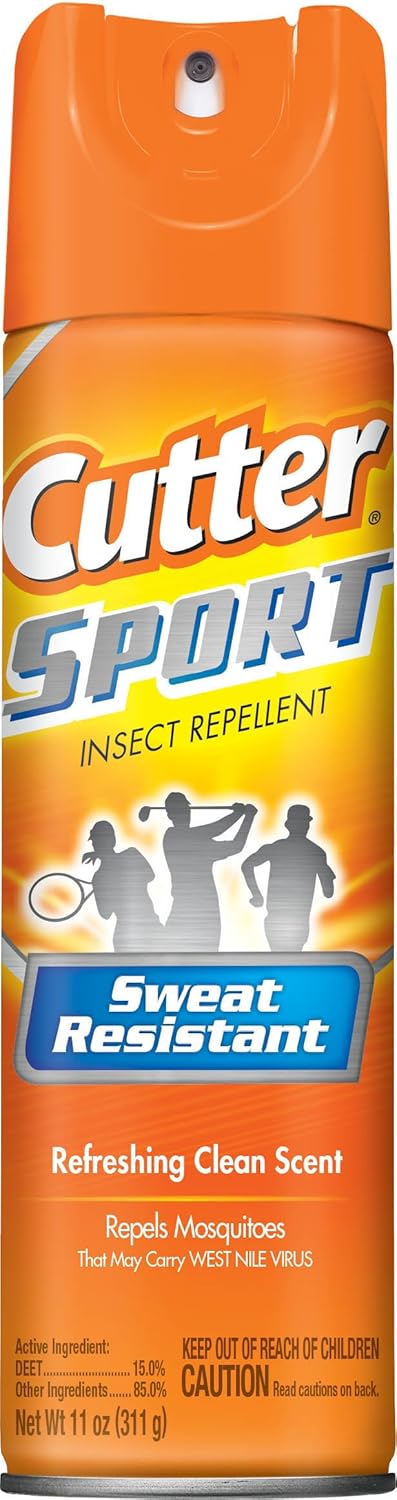 Amazon.com : Cutter Sport Insect Repellent 15% DEET Aerosol Spray ... Amazon.com : Cutter Sport Insect Repellent 15% DEET Aerosol Spray ...