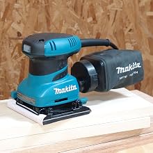 Makita BO4556K 2.0 Amp 4-1/2-Inch Finishing Sander with Case