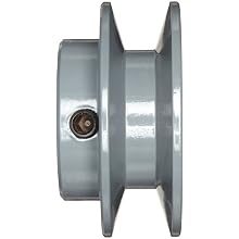 TB Woods BK2312 FHP Bored-To-Size, 2.45" Outside Body Diameter, 0.5" Bore Diameter V-Belt Sheave