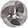 Melin Tool EMGS-B Solid Carbide Ball Nose End Mill, General Purpose, Uncoated (Bright) Finish, Single Cut, 3 Flutes