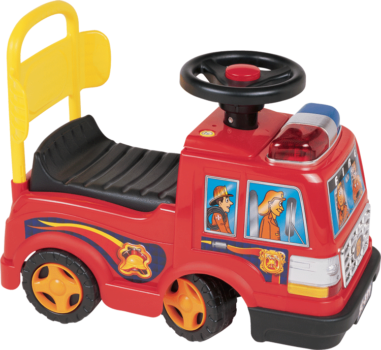 Honky Fire Truck Ride-On