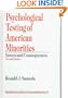 Psychological Testing of American Minorities: Issues and Consequences (Multicultural Aspects of Counseling And Psychotherapy)