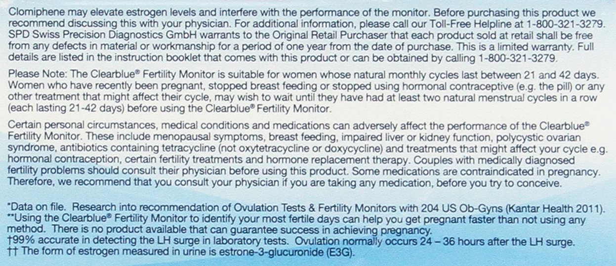 Amazon.com: Clearblue Fertility Monitor: Health & Personal Care