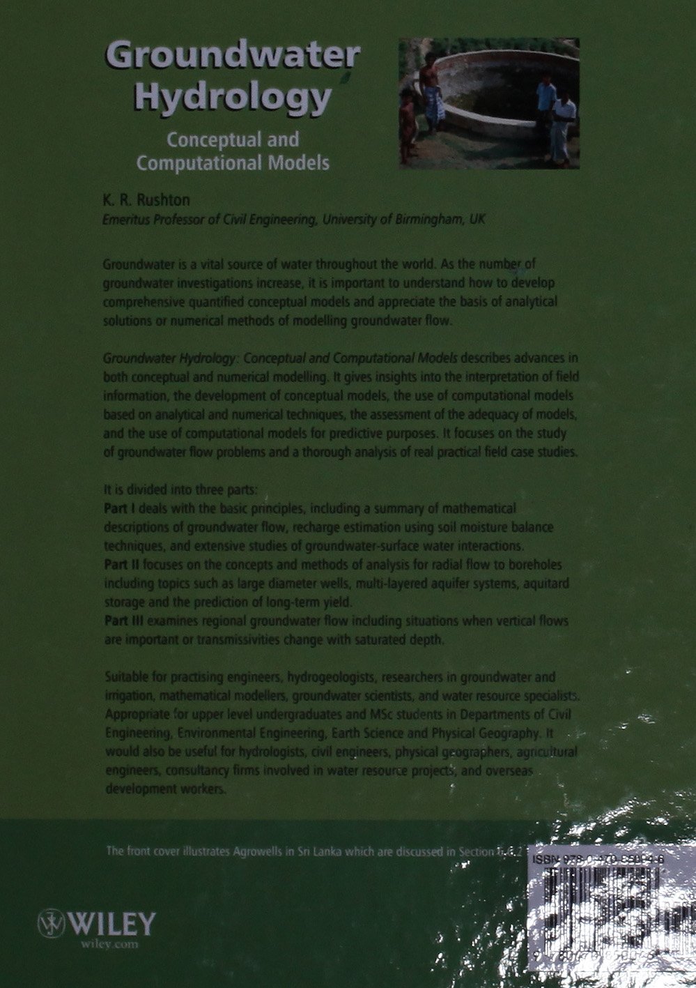 Groundwater Hydrology Conceptual and Computational Models K. R. Rushton