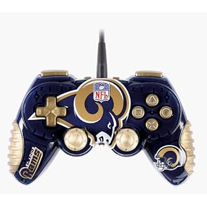 Mad Catz PlayStation 2 St. Louis Rams Control Pad Pro Controller by 