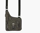 Baggallini Uptown Bagg ~ Sleek comfortable and easy access Zebra Dark Olive Print