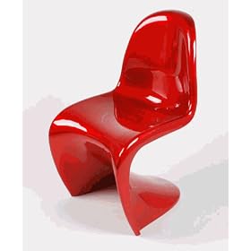 Viva Modern 127-3 - Dining Chair - Pop - Red - Pack Of 2 by Viva Modern