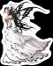 Beautiful Raven Haired Corset Fairy with Wings & Butterflies by Nene Thomas - Sticker / Decal