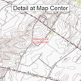 USGS Topographic Quadrangle Map - Shippensburg, Pennsylvania (Folded/Waterproof)