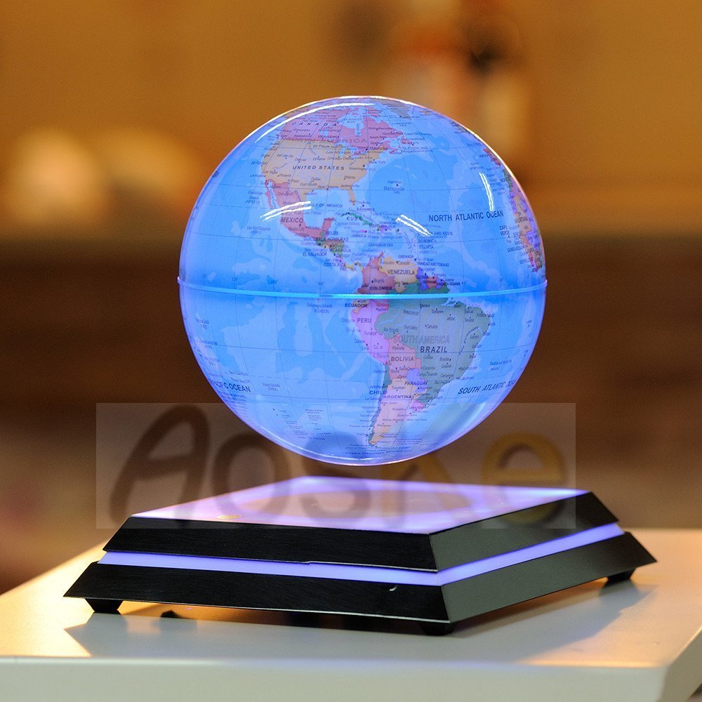 Aoske levitation globe LED Light Globes Luminous Globes Floating Globe