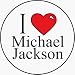 Michael Jackson - I Love Michael Jackson (with Heart) - 1 1/4