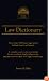Law Dictionary (Barron's Legal Guides)