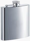Visol 7 oz Stainless Steel Satin Finish Flask