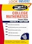 Schaum's Outline of College Mathematics