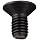 12.9 Alloy Steel Socket Cap Screw, Metric, Flat Head, Internal Hex Drive, Black Oxide Finish, Meets DIN 7991 Specifications, M6-1.00, 18mm Length, Pack Of 100