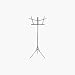 Hamilton Stands Folding Music Stand, Chrome