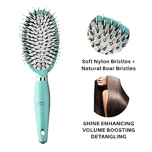 Leyla Milani Hair Miracle Brush Sassy Bow Scrunchie Set Bunny