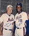 Autographed/Hand Signed Duke Snider & Dwight Gooden New York Mets Photo