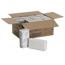 Georgia-Pacific Signature 21000 White 2-Ply Premium Multifold Paper Towel, 9.4" Length x 9.2" Width (Case of 16 Packs, 125 per Pack)