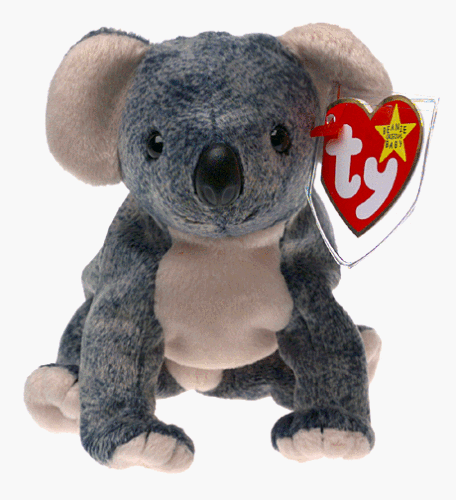 Childrens Toyshop  Toys : TY Eucalyptus the Koala Bear Beanie Baby