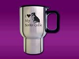 Border Collie - Travel Mug - Laser engraved