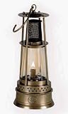 Authentic Models SL109 Bronze Miners Lamp - Pack of 2