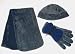 Apparel : Mens Cap, Reversible Scarf, & Glove Set by CTM