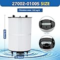 IMOLI 27002-0100s Pool Filter Cartridges Compatible with pentair sta-rite System 2 Modular Media Pool and PLM100 
