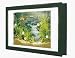Aquarium der extra Kasse f�r die Wand