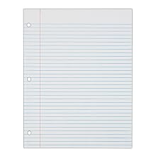 TOPS 62349 Mediumweight 16-lb. Filler Paper, 11x8-1/2, 5/16" College Rule, 500 Sheets/pack