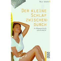 Der kleine Schlaf zwischendurch. In Minuten frisch, erholt und fit.