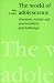 The World of Adolescence: Literature, Society and Psychoanalytic Psychotherapy
